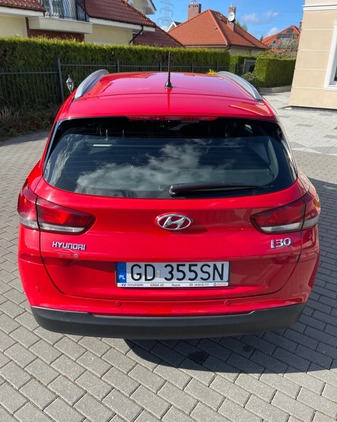 Hyundai I30 cena 43000 przebieg: 130881, rok produkcji 2018 z Gdańsk małe 742